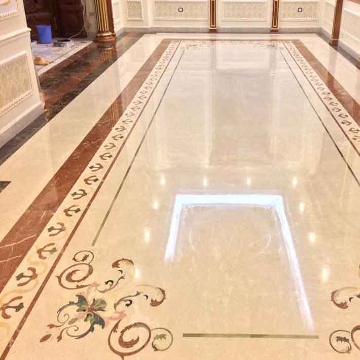 mẫu nền nhà dá marble hoa văn đep